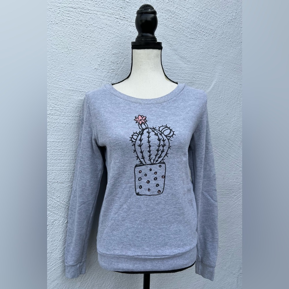 Modcloth Cactus Pullover Sweater Size Small